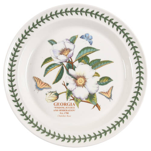 Botanic Garden-Blossoming States Georgia Dinner Plate