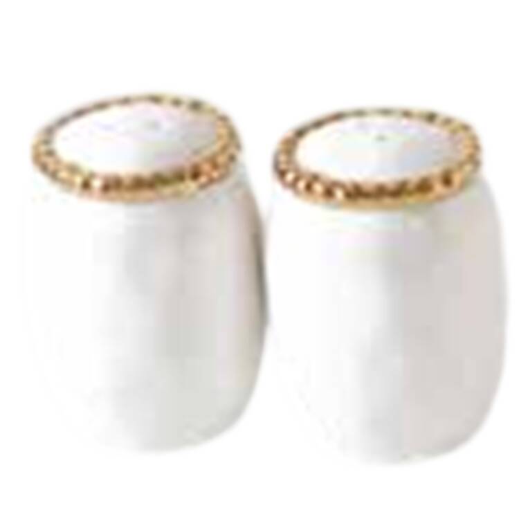 Golden Salerno Salt & Pepper Set
