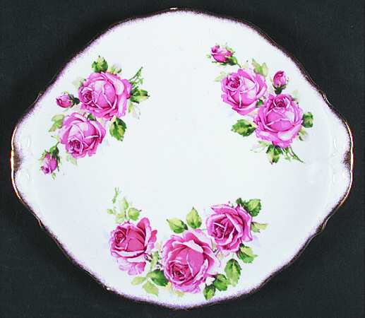 Lady Margaret Handled Cake Plate