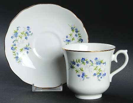 Sonata Footed Cup & Saucer Set