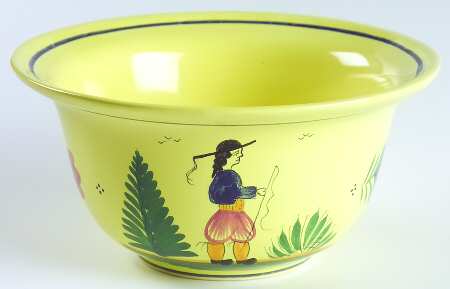 Soleil Yellow (Round) 6" Round Vegetable Bowl
