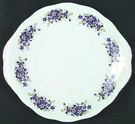 8625 Handled Cake Plate