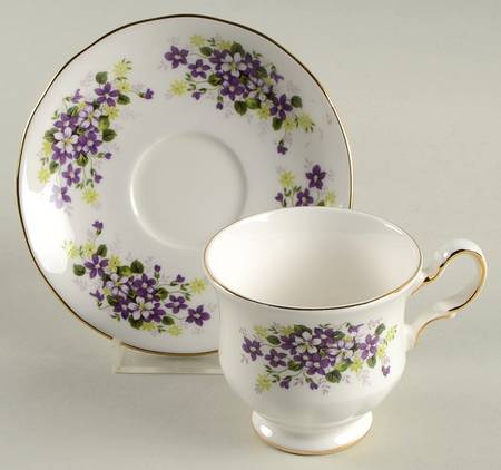 8625 Footed Demitasse Cup & Saucer Set
