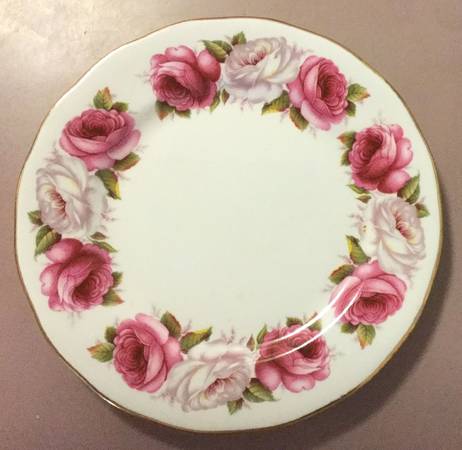 Princess Roses Dessert/Pie Plate
