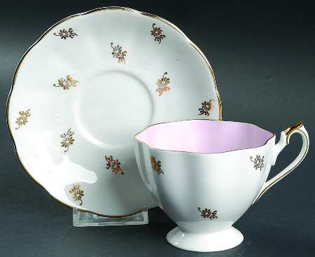 5365 Footed Cup & Saucer Set