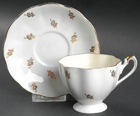 5365 Footed Cup & Saucer Set