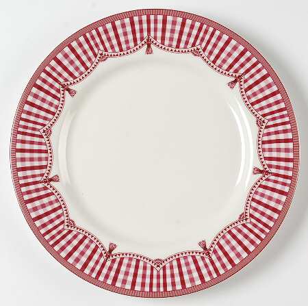 Rooster Red Dinner Plate by Queen's