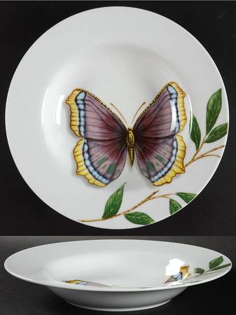 Butterfly Rim Soup Bowl