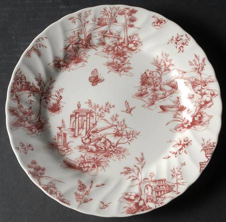 Toile Pink by Queen's