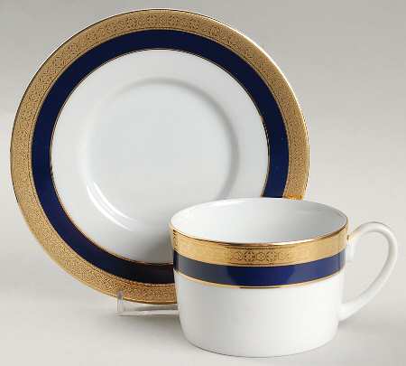 6641 Flat Cup & Saucer Set