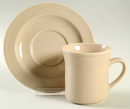 Flat Cup & Saucer Set