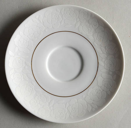 Alencon Saucer for Flat Cup