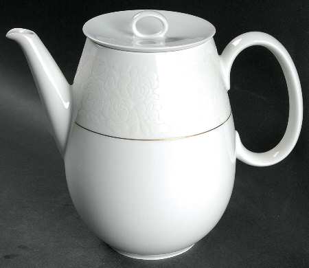 Alencon Coffee Pot & Lid
