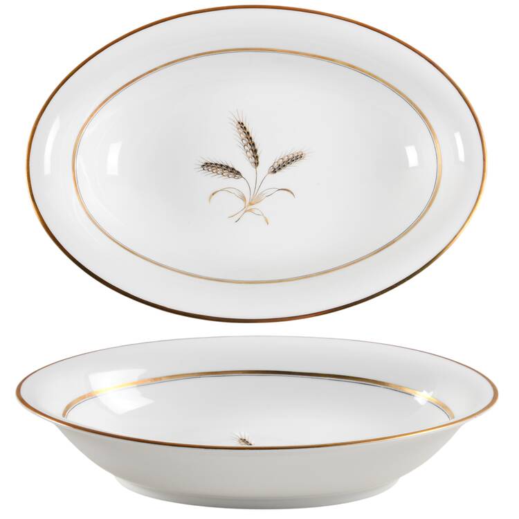 Bountiful 10" Oval Vegetable Bowl
