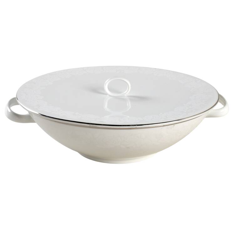 Ermine Round Covered Vegetable-Uses Rv9 As Base