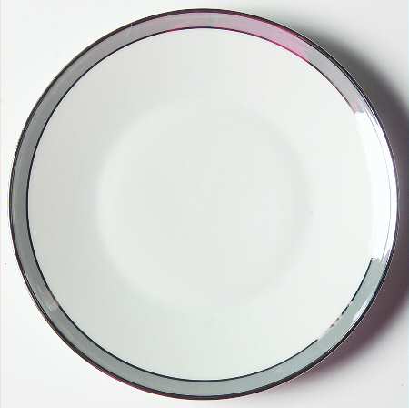 Gala Grey (Platinum Trim) Bread & Butter Plate