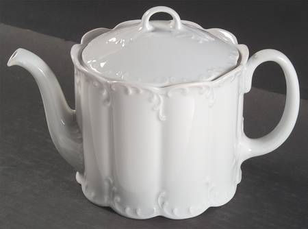 Monbijou (All White) Teapot & Lid
