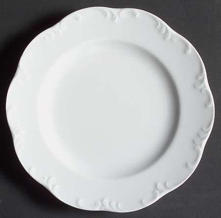 Monbijou (All White) Bread & Butter Plate
