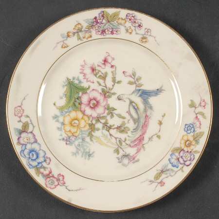 Phoenix (U.S. Zone, Gold Trim & Verge) Bread & Butter Plate
