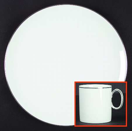 Platinum Band (Medallion Shape) by Rosenthal - Continental
