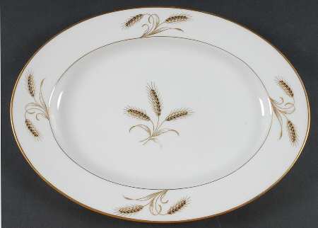 Wheatfield 12" Oval Serving Platter