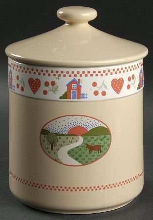 Heart and Home Large Canister & Lid