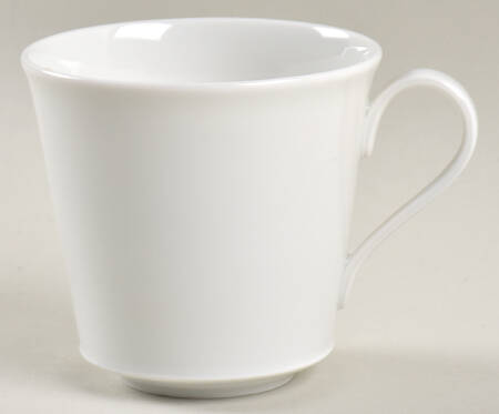 Arcadia Cream--White Flat Cup