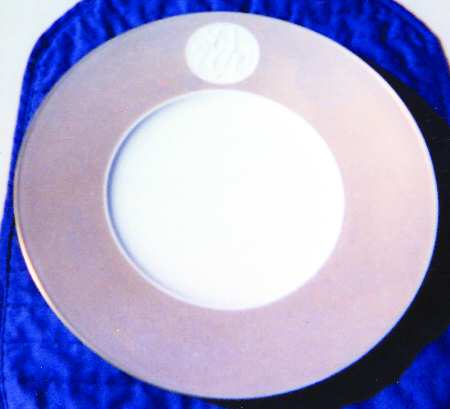 Arcadia Gold Dinner Plate