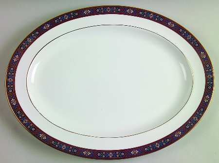 Dauphin 16" Oval Serving Platter