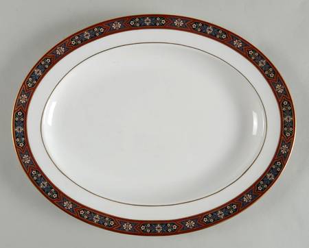 Dauphin 13" Oval Serving Platter