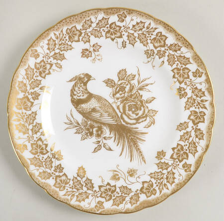 Gold Aves Accent Salad Plate