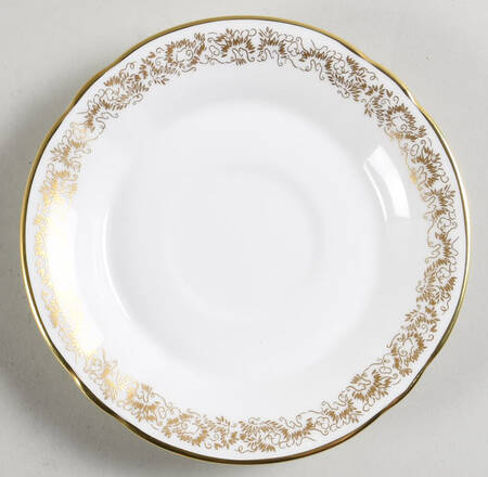 Gold Aves Saucer for Footed Cup