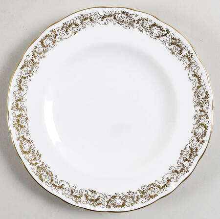 Gold Aves Bread & Butter Plate
