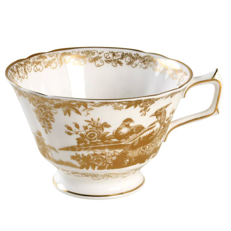 Gold Aves Breakfast Cup