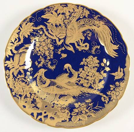 Gold Aves Accent Salad Plate