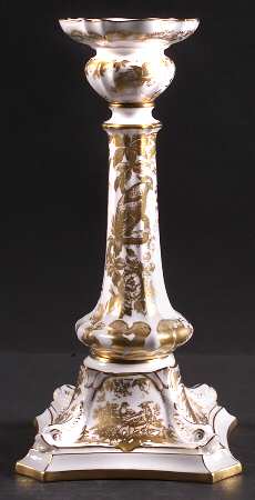 Gold Aves 10" Candlestick