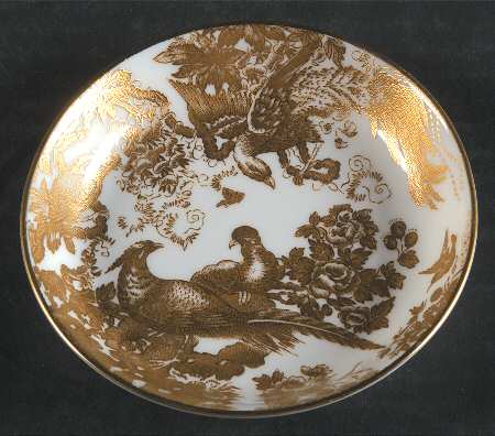 Gold Aves Small Ashtray