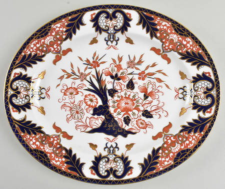 Kings (Newer Backstamp) 13" Oval Serving Platter