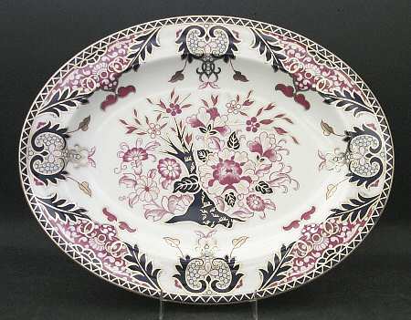 Kings (Newer Backstamp) 13" Oval Serving Platter
