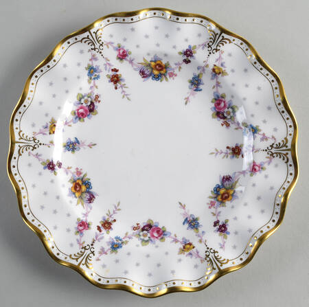 Royal Antoinette Dinner Plate by Royal Crown Derby