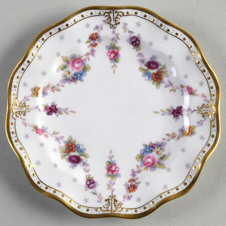 Royal Antoinette Bread & Butter Plate by Royal Crown Derby