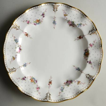 Royal Antoinette 13" Chop Plate (Round Platter) by Royal Crown Derby