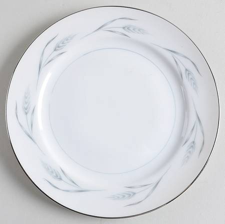 Silver Wheat Salad Plate