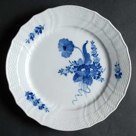 Blue Flowers (Curved) Dinner Plate by Royal Copenhagen