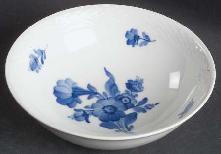 Blue Flowers Braided Coupe Cereal Bowl