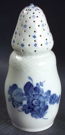 Blue Flowers Braided Sugar Shaker