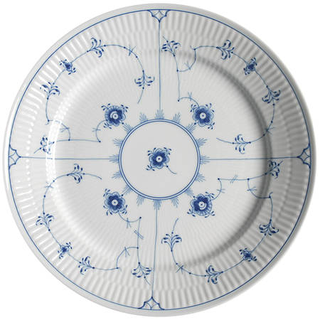 Blue Fluted Plain (No Trim) by Royal Copenhagen