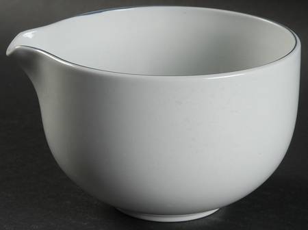 Blue Line Open Sauce Boat by Royal Copenhagen