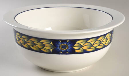 Blue Pheasant 10" Round Vegetable Bowl