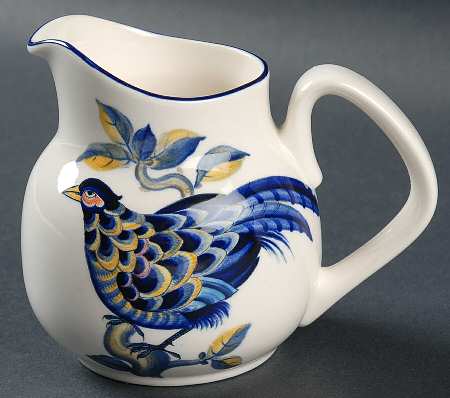 Blue Pheasant Creamer
